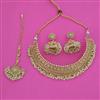 Antique Choker Necklace with Gold Plating