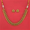 Antique Classic Necklace with Matte Gold Plating