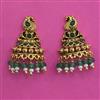 Antique Birds Earring with Matte Gold Plating