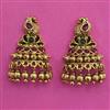 Antique Birds Earring with Matte Gold Plating