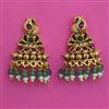 Antique Birds Earring with Matte Gold Plating