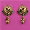 Antique Birds Earring with Matte Gold Plating