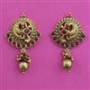 Antique Birds Earring with Matte Gold Plating