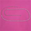 Antique Pearl Belt with Rhodium Plating