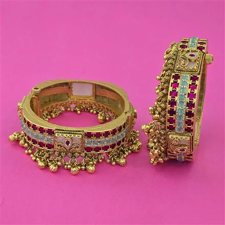 Antique 2 Pc with Matte Gold Plating