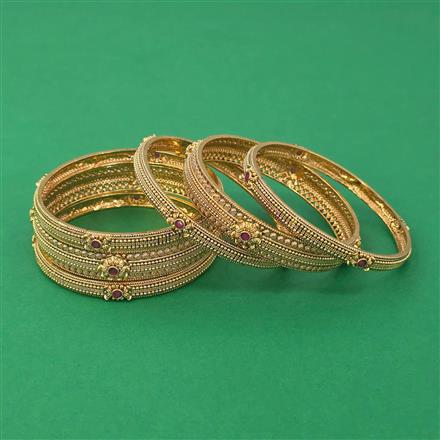 Antique 6 pc with Gold Plating