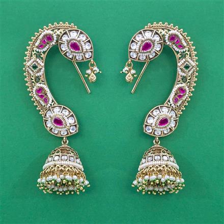 Antique Earcuff with Matte Gold Plating