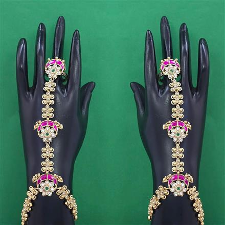 Antique Adjustable Hath Pan with Matte Gold Plating