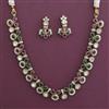 Antique Classic Necklace with Mehndi Plating