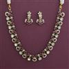Antique Classic Necklace with Mehndi Plating