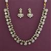 Antique Classic Necklace with Mehndi Plating