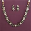 Antique Classic Necklace with Mehndi Plating