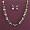 Antique Classic Necklace with Mehndi Plating