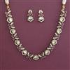 Antique Classic Necklace with Mehndi Plating