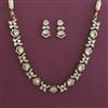 Antique Classic Necklace with Mehndi Plating