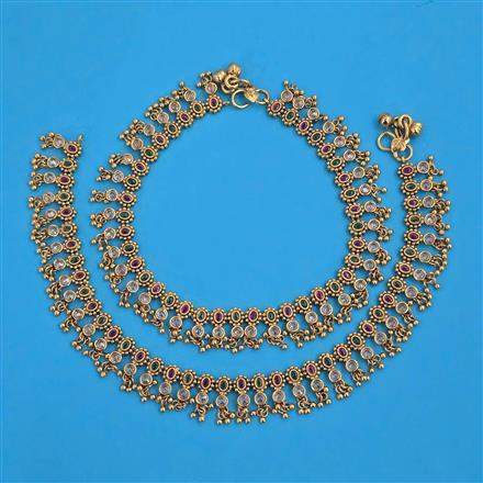 Antique Classic Payal with Gold Plating