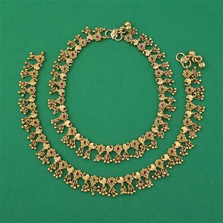Antique Classic Payal with Gold Plating