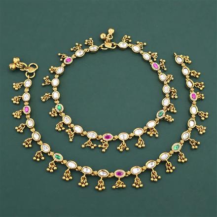 Antique Classic Payal with Gold Plating