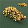 Antique Birds Ring with Rajwadi Matte Plating