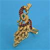 Antique Birds Ring with Rajwadi Matte Plating