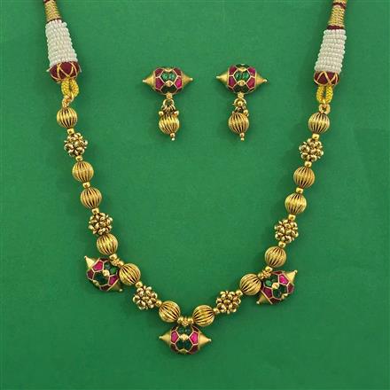 Antique Classic Mala with Gold Plating