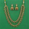 Antique Layered Necklace with Gold Plating