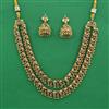 Antique Layered Necklace with Gold Plating