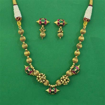 Antique Classic Mala with Gold Plating
