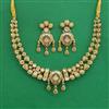Antique Classic Necklace with Matte Gold Plating