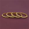 Antique Classic Bangles with Matte Gold Plating