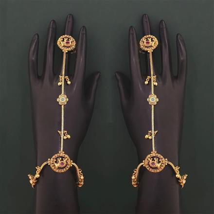 Antique Adjustable Hath Pan with Gold Plating