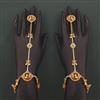 Antique Adjustable Hath Pan with Gold Plating