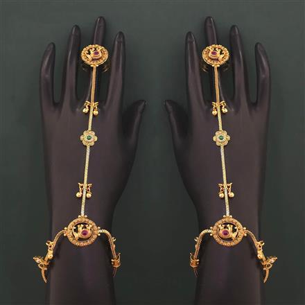Antique Adjustable Hath Pan with Gold Plating