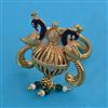 Antique Birds Ring with Gold Plating