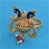 Antique Birds Ring with Gold Plating