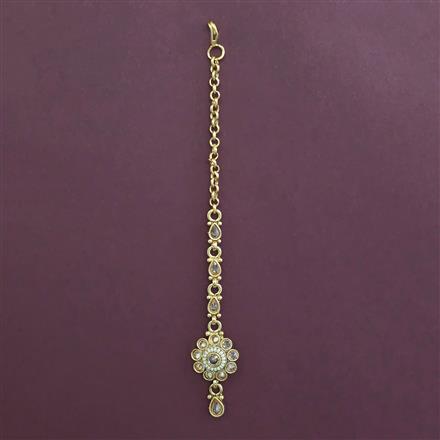 Antique Pearl Tikka with Gold Plating