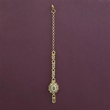 Antique Pearl Tikka with Gold Plating
