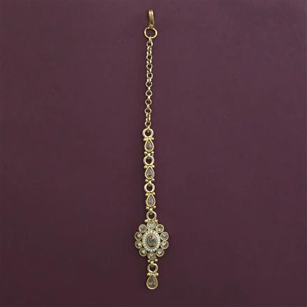Antique Pearl Tikka with Gold Plating