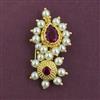 Antique Pearl Nose Ring with Gold Plating