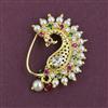 Antique Pearl Nose Ring with Gold Plating