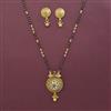 Antique Pearl Mangalsutra With Matte Gold Plating
