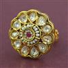 Antique Pearl Ring with Gold Plating