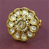 Antique Pearl Ring with Gold Plating