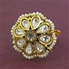 Antique Adjustable Ring with Gold Plating
