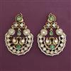 Antique Birds Earring with Matte Gold Plating