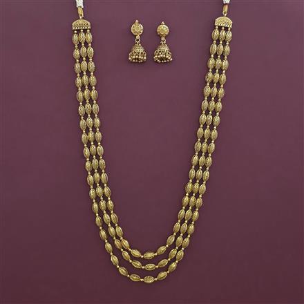 Antique Long Mala with Gold Plating