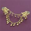 Antique Birds Ring with Matte Gold Plating