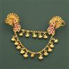 Antique Birds Ring with Matte Gold Plating