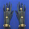 Antique Adjustable Hath Pan with Matte Gold Plating