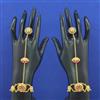 Antique Adjustable Hath Pan with Matte Gold Plating